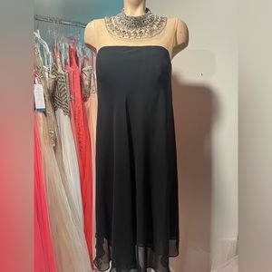 Size 14- Black Dress by Social Occasions by Mon Cheri.